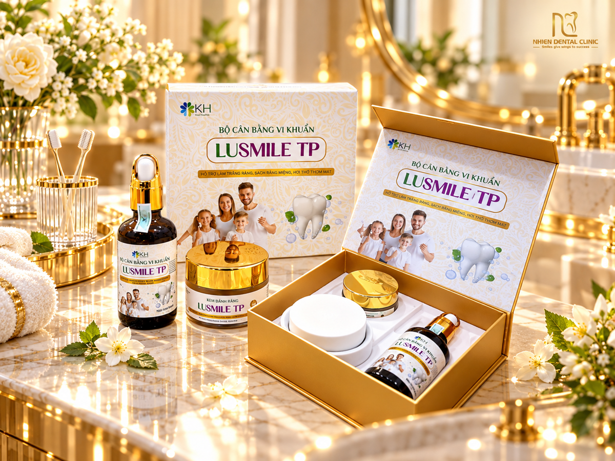 Bộ cân bằng vi khuẩn Lusmile TP